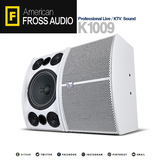 Fross/沸斯 k-1009 家庭KTV卡拉OK音箱套装 10寸专业舞台HIFI音响