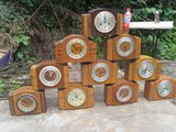 热卖三五钟表老式古董机械坐钟座钟555钟十五天 老钟表  不含钟摆