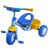 祺月儿童简易三轮车小孩脚踏车宝宝自行车玩具轻便脚踏婴儿童车