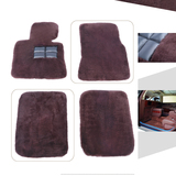 澳大利亚羊毛汽车脚垫奔驰SSLK捷豹专车专用定做进口车毯地毯式
