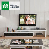 大森林家具电视柜 现代 简约小户型电视柜钢化玻璃客厅电视机柜A9