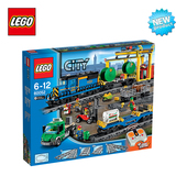乐高LEGO 城市系列 货运列车 创意益智积木玩具 60052