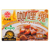 【天猫超市】中国台湾进口 牛头牌 甘甜味咖喱块 66g/盒 来自台湾