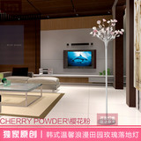 2015新品韩式田园玫瑰花落地灯创意时尚客厅卧室落地树形花朵台灯