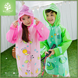 韩国KK树儿童雨衣女童男童小孩雨披宝宝男女生学生雨衣透气4-10岁