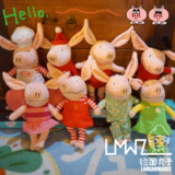 韩国卡通毛绒玩具猪可爱美国萌小猪娃娃公仔挂件女生礼物玩偶摆件