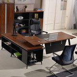 办公家具创意办公桌板式老板桌椅组合大班台主管桌简约现代经理桌
