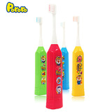 韩国pororo啵乐乐儿童电动牙刷宝宝3-6岁防水自动免牙膏软毛牙刷