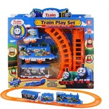 创意玩具批发儿童电动轨道车托马斯小火车3岁小孩礼物 地摊货免邮