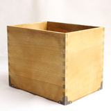 木盒杂物收纳盒收藏盒多功能实木办公室桌面长方形大号收纳盒子