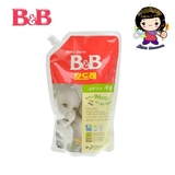 韩国保宁 B&B婴幼儿除菌洗衣液 纤维洗涤剂 800ml 进口母婴用品