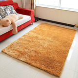 馨适居地毯客厅茶几家居韩国超细亮丝纯色地毯装修装饰短毛可定制