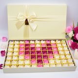 77朵手工川崎折纸玫瑰花成品不带格方礼盒生日情人节浪漫表白礼物