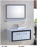丹利亚新款 铝合金简约时尚盘柜组合 高清浴室镜组合 洗刷层架