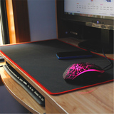 游戏鼠标垫 包边 锁边鼠标垫 加厚超大号 键盘大桌垫