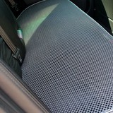 韩国代购汽车用品海外进口时尚简约3D立体透气舒适车载后排坐垫WJ