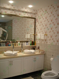 美式浴室柜组合橡木吊柜实木卫生间洗手台盆卫浴整体洗脸盆洗面池