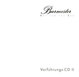 价值千元的顶级试音碟- Burmester II 柏林之声 2