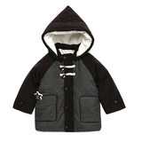 2015冬季新款韩国高端品牌原单男童棉衣外套