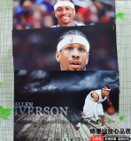 阿伦艾弗森海报一套8张 套装球星nba篮球明星海报艾佛森76人周边