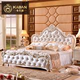 卡贝班家具欧式床卧室组合实木床1.5米田园法式床双人床公主婚床