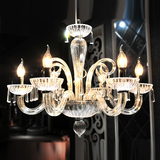 欧式水晶吊灯 法式奢华客厅大气水晶蜡烛灯简欧餐厅卧室艺术灯具