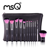 MSQ魅丝蔻12支化妆刷套装 初学者专业全套刷子包彩妆美容工具正品
