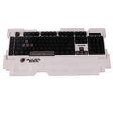 赛德斯裁决机械键盘 黑轴全背光104键 网吧专用原装正品带手托