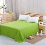 纯棉床单单件床单双人学生宿舍床单1.8米纯色床单布料床罩单人1.5