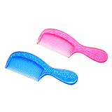 浪漫樱花日本进口 塑料梳子儿童梳子2个装 颜色随机