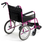 日本MIKIEX三贵轮椅 MC-43K 折叠轻便 铝合金免充气胎 老人代步车