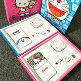 限量Hello kitty创意礼品盒移动电源叮当猫行动充电宝KT猫智能女