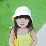 3-6-12个月春秋公主0-1-2-4岁宝宝帽子女童遮太阳小孩潮夏儿童帽