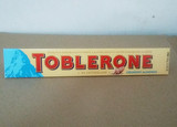 6条包邮 瑞士进口巧克力Toblerone 三角蓝色脆杏仁巧克力 100g