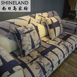 客厅沙发垫子简约现代四季布艺套罩巾纯防滑真皮实木全棉组合坐垫