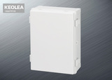 400x300x170防水配电箱 带扣塑料防水箱 欧式电气盒 密封控制箱