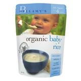 澳洲代购Bellamys贝拉米米粉 宝宝辅食 婴幼儿有机补铁米糊 4月