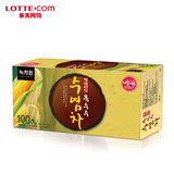 乐天网购绿茶园清香高纤维玉米须茶100包休闲健康茶饮韩国进口
