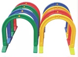 幼儿亲子园体育训练器材 儿童塑料拱形门立体钻山洞 游戏隧道钻圈