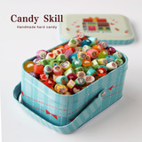 candy创意喜糖星空进口零食水果切片手工糖果儿童礼盒散装批发lab