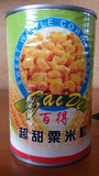 玉米粒百得超甜栗米粒罐头410g比萨沙拉甜点/玉米烙/寿司