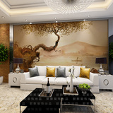 田园山水风景油画欧式大型壁画客厅卧室电视影视墙背景壁纸FQ115
