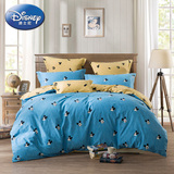 迪士尼罗莱 出品卡通纯棉被套床单床上用品四件套件 全棉米奇风潮