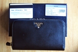 全新包邮德国原装进口世界名牌PRADA真皮时尚女包女式手包大钱包