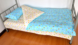 学生宿舍单人床三件套床单 被罩加枕套卡通床上用品1米 1.2米床