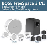博士BOSE FreeSpace® FS3I/II壁挂吸顶卫星音箱低音炮㊣正品行货