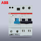 ABB触电保护器空气断路空开开关双极2P32A漏电保护器GSH202-C32