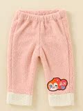 【现货】日本代购千趣会面包超人女宝宝儿童外套裤打底裤短绒长裤