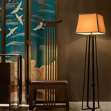思行新中式落地灯 复古酒店卧室床头铁艺灯创意现代简约过道灯具