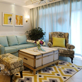 现代简约欧式客厅茶几地毯卧室床尾地毯样板间地满铺手工地毯定制